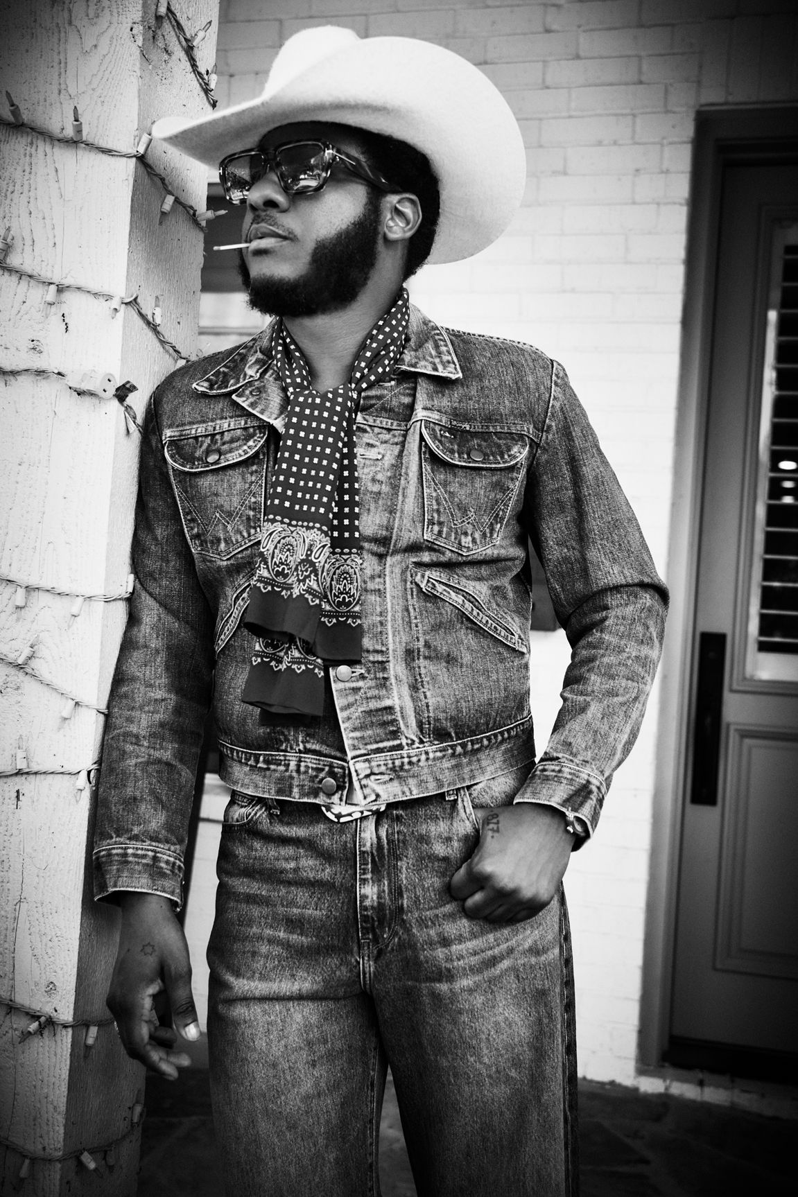 Leon Bridges by Ellen von Unwerth