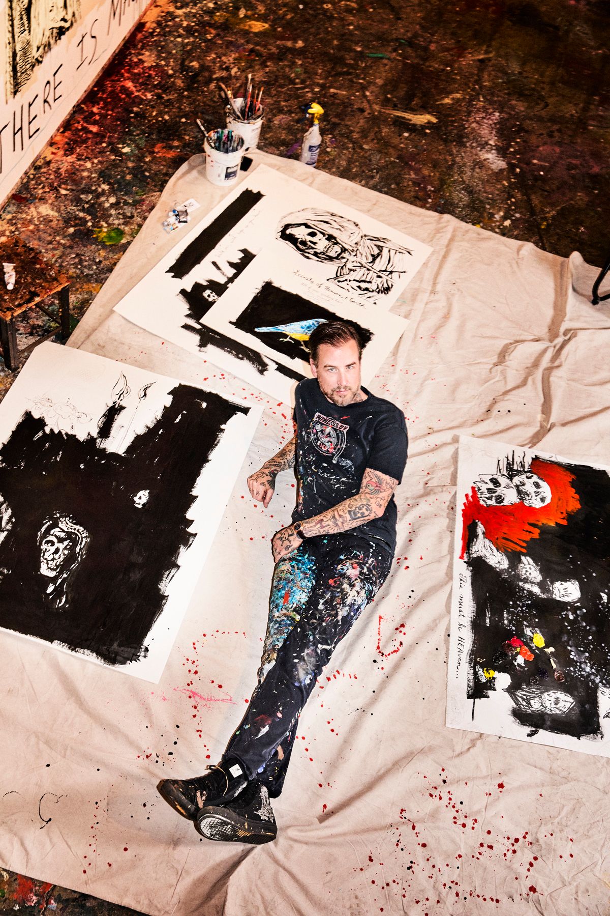 Wes Lang by Ellen von Unwerth