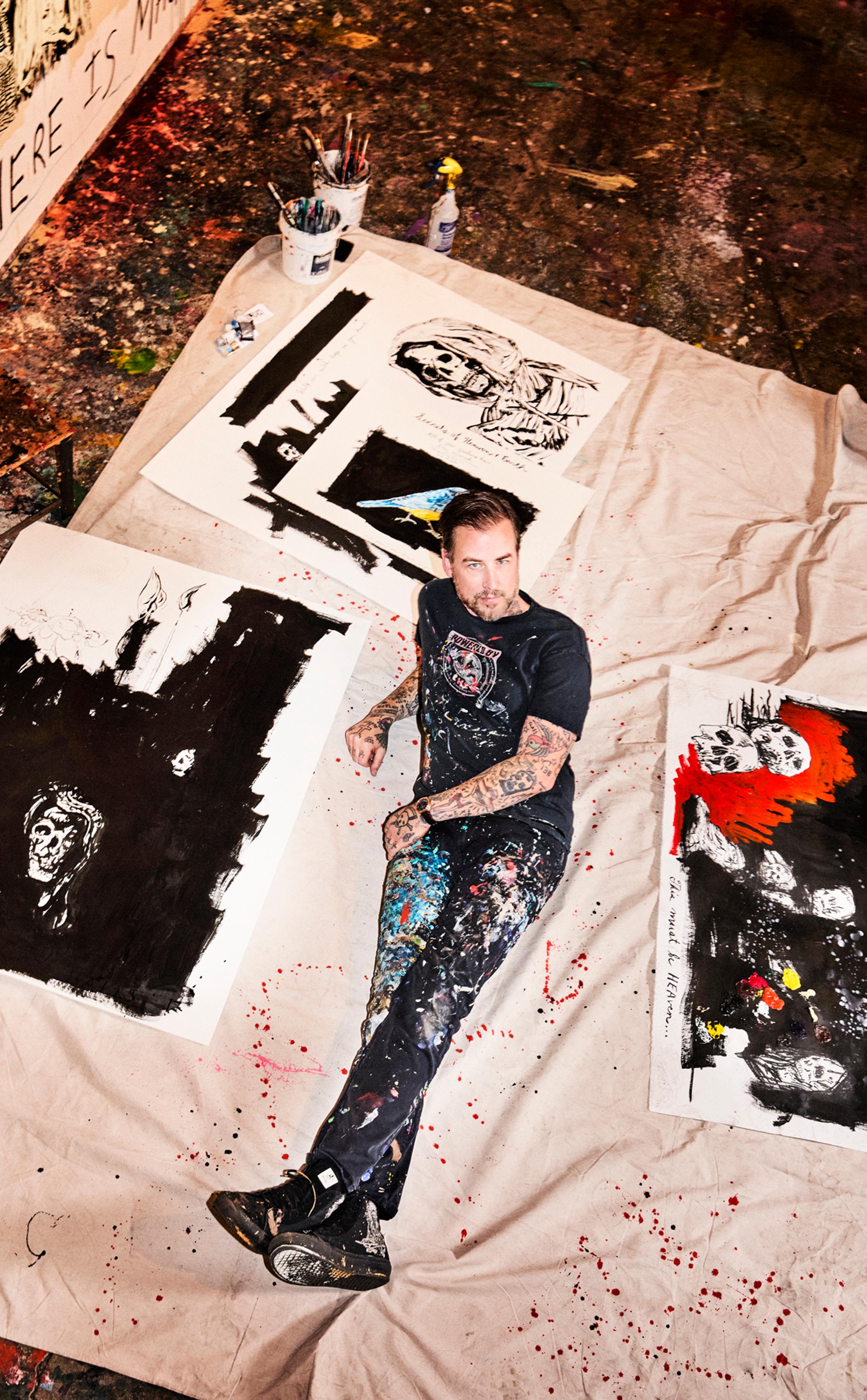 Wes Lang by Ellen von Unwerth