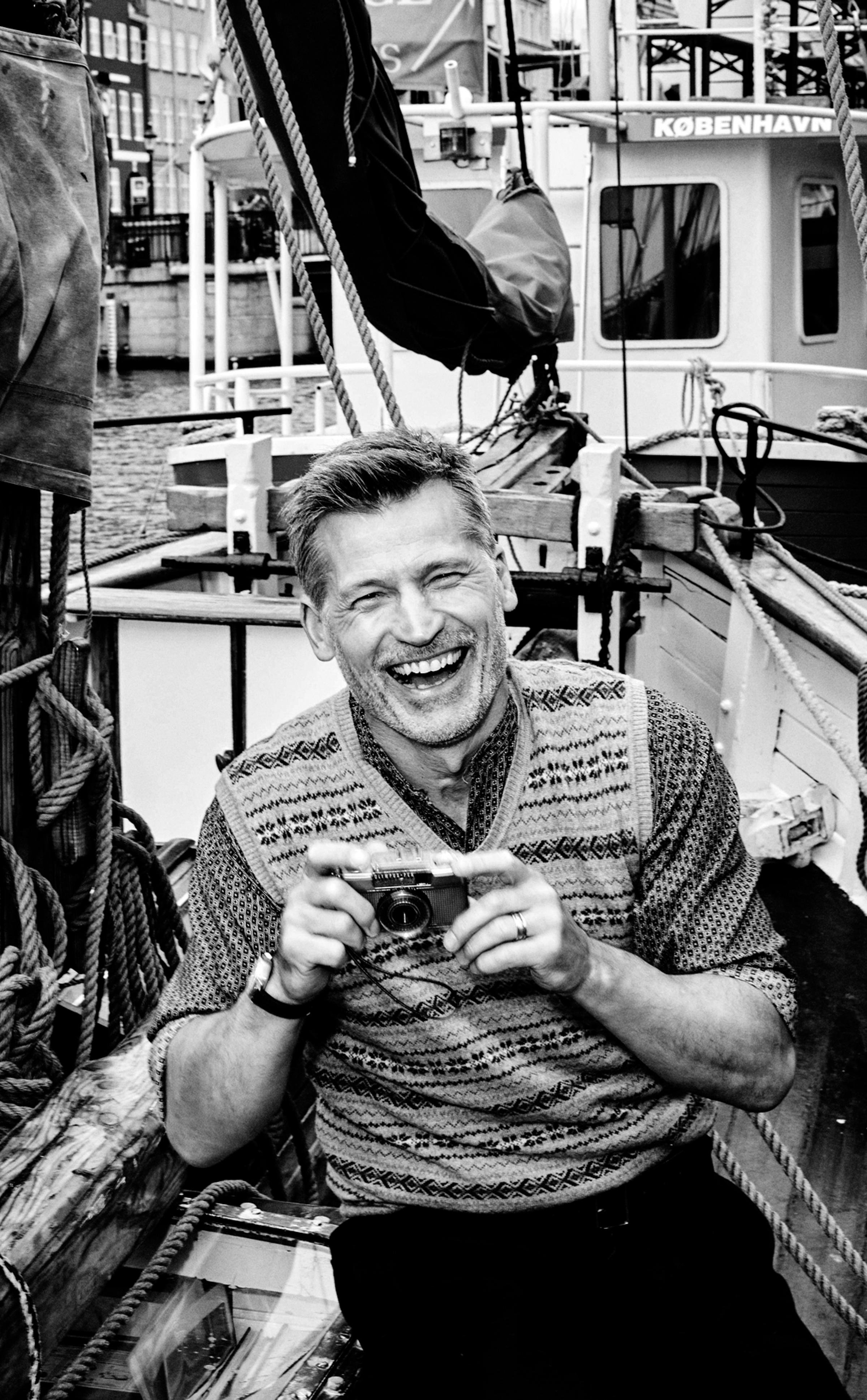 Nikolaj Coster-Waldau by Ellen von Unwerth