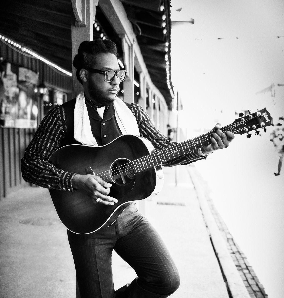 Leon Bridges by Ellen von Unwerth